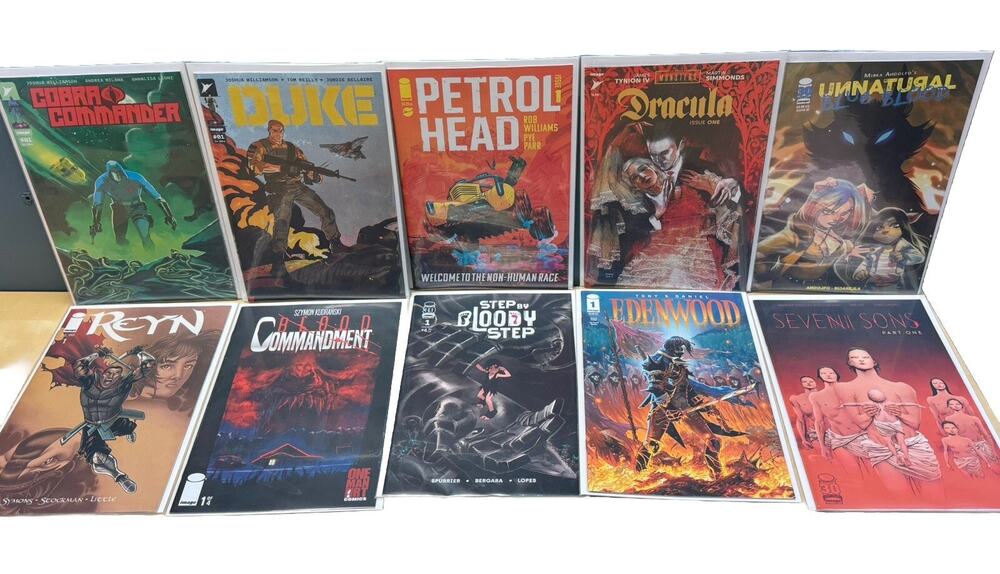 Image Comics Lot #1s Dracula Monsters Cobra Commander Duke Petrol Head Unnatural